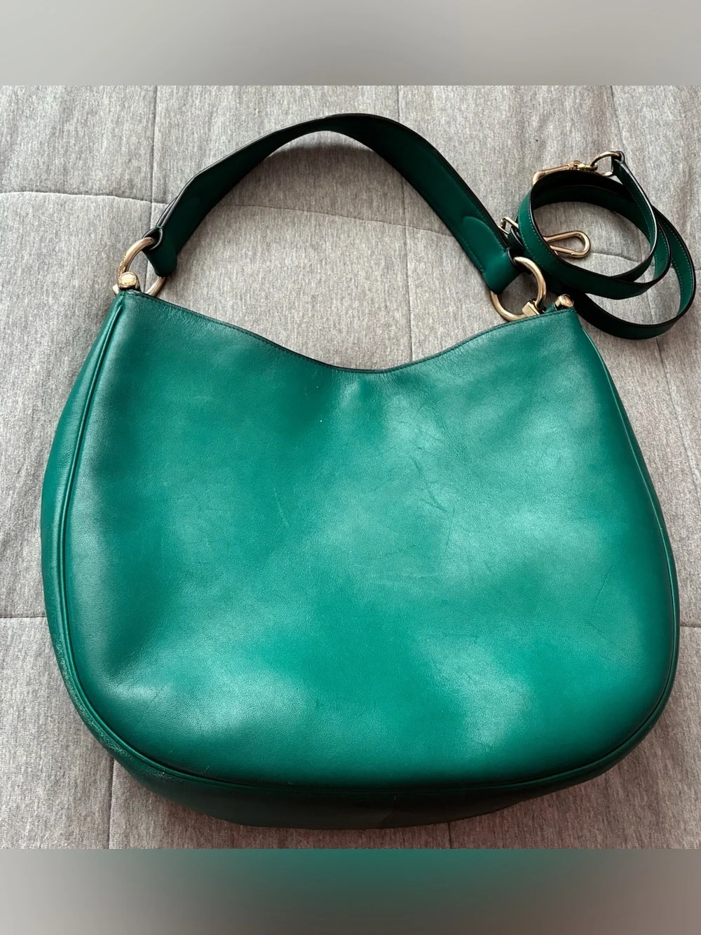 Coach Green Nomad Mae Hobo Bag